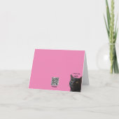 Ik had plezier. Eén keer. Quote met eigenzinnige z Kaart (Achterkant)