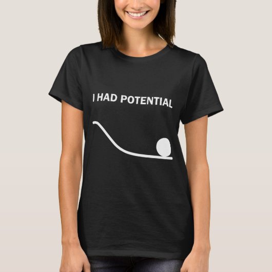 Ik Had Potentie T-Shirt (Voorkant)