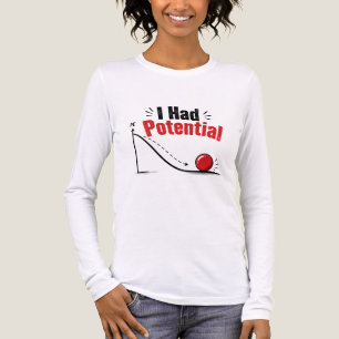 Ik Had Potentiële Natuurkunde Humor Tri-Blend Shirt