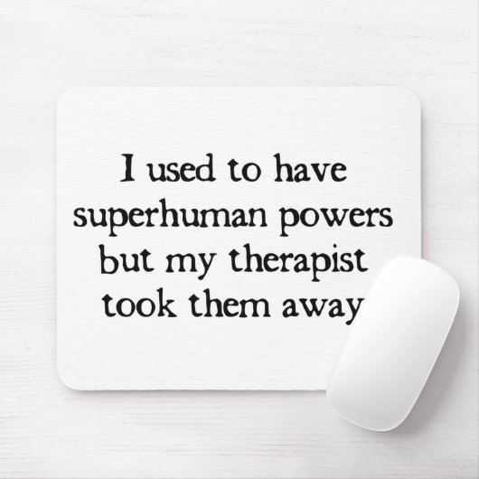 Ik had superkrachten muismat (Met muis)