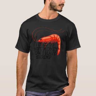 Ik had vroeger geld gekrampen vrouwen die Foodie L T-shirt