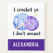 Ik hak door zodat ik geen gepersonaliseerd citaat  planner (Achterkant)