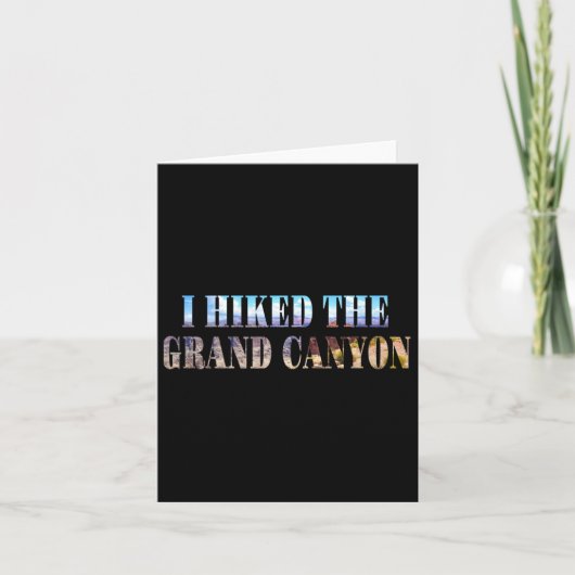Ik hakte de Grand Canyon Kaart (Voorkant)