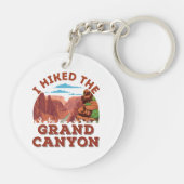 Ik hakte de Grand Canyon Sleutelhanger (Achterkant)