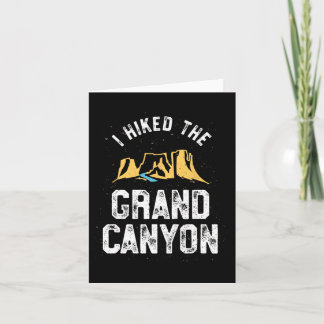 Ik hakte de Grand Canyon T Shirt - Arizona Hiking Kaart