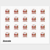 Ik hakte de Grand Canyon Vierkante Sticker (Vel)