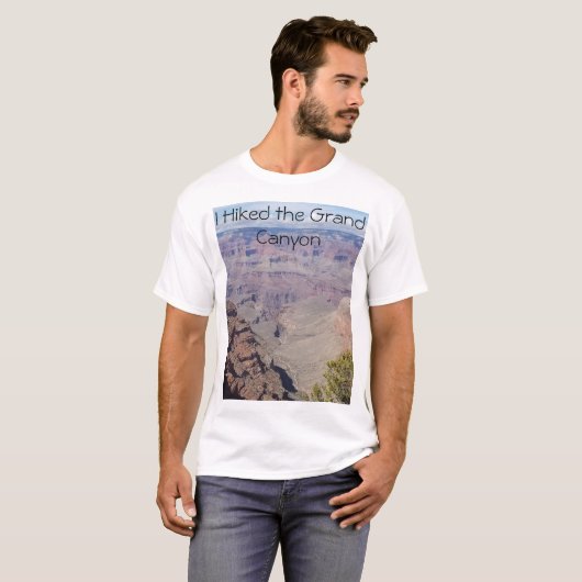 Ik hakte de Grand Canyon voor mannen T-shirt (Voorkant volledig)