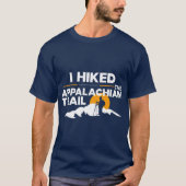 Ik hakte een klein deel van het Appalachian Trail. T-shirt (Voorkant)