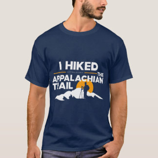 Ik hakte een klein deel van het Appalachian Trail. T-shirt
