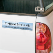 Ik hakte NH's 48. Bumpersticker (Op Truck)