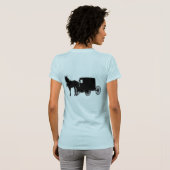Ik hart Amish People T-shirt (Achterkant volledig)