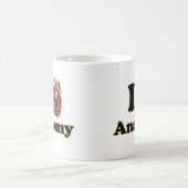 Ik hart Anatomie Wetenschap Super Geek Leraar Koffiemok (Center)