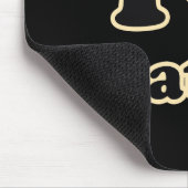 Ik hart Anatomie Wetenschap Super Geek Leraar Muismat (Hoek)