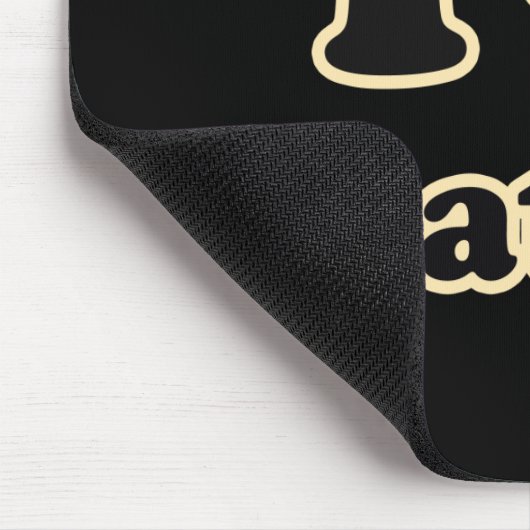 Ik hart Anatomie Wetenschap Super Geek Leraar Muismat (Hoek)