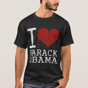 Ik hart Barack Obama voor shirt