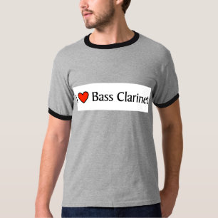 Ik hart Bass Clarinet T-shirt