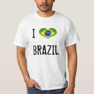 Ik hart Brazilië T-shirt