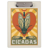 Ik hart cicaden klembord (Voorkant)