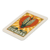 Ik hart cicaden magneet (Linkerzijde)