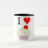 Ik hart Cupcakes Mok (Midden)