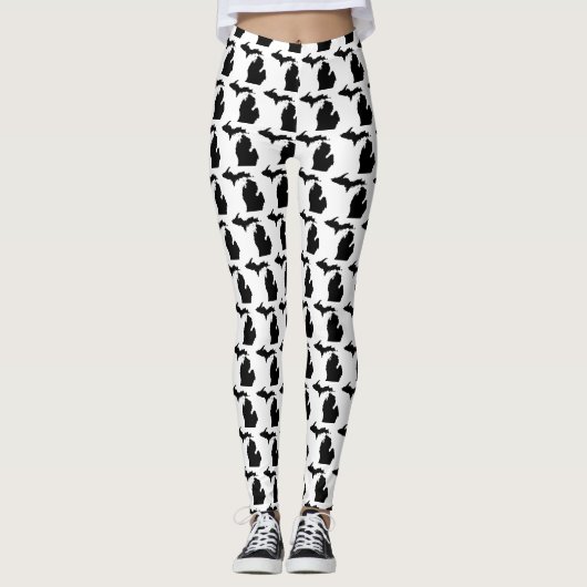 Ik hart de Grote Meren Leggings (Voorkant)