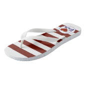 Ik "Hart" De VS Teenslippers (Schuin)