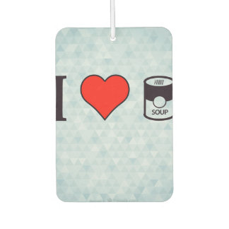 Ik hart een soep te eten in blik luchtverfrisser