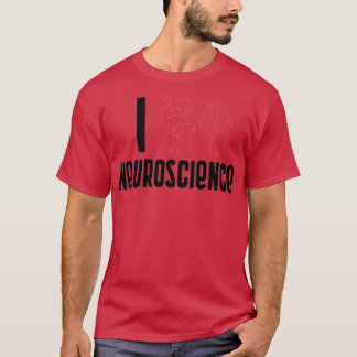 Ik hart- en hersenneurowetenschappen t-shirt