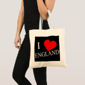 Ik hart Engeland bij btcnt Tote Bag (Voorkant (product))
