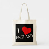 Ik hart Engeland bij btcnt Tote Bag (Achterkant)