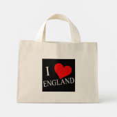 Ik hart Engeland bij ttcnt Mini Tote Bag (Achterkant)