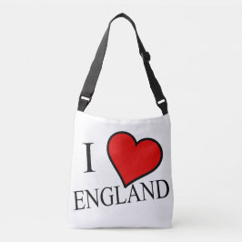 Ik Hart Engeland bk cbbcnt Crossbody Tas