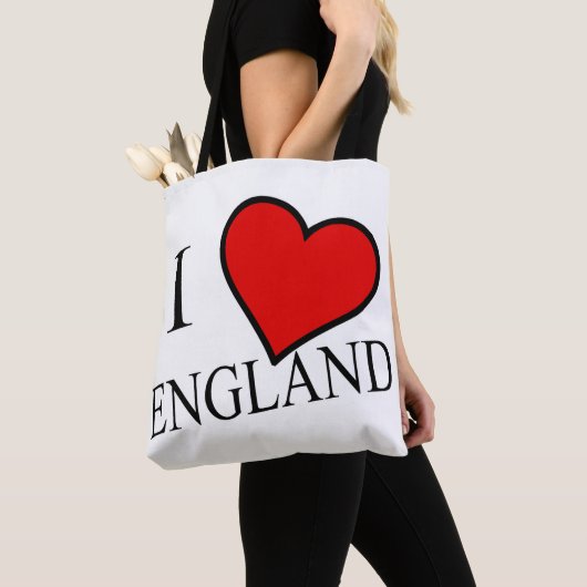 Ik hart Engeland terug stunt Tote Bag (Dichtbij)