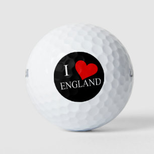 Ik Hart Engeland wt wu gbcnt Golfballen