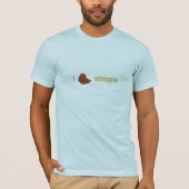 Ik hart Ethiopië T-shirt (Voorkant)