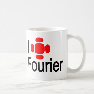 Ik hart Fourier Koffiemok