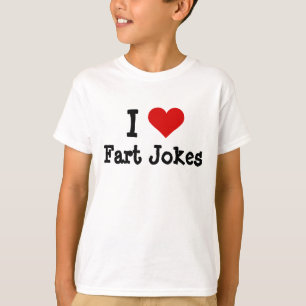 Ik hart grappige Fart Jokes T-shirt