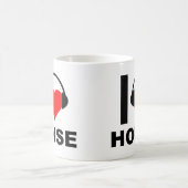Ik Hart Grappige Huismok Koffiemok (Center)