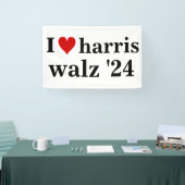 Ik Hart Harris Walz 2024 Verkiezing president Spandoek (Beurs)