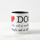 Ik hart honden, katten niet zo veel, mensen helema mok (Midden)