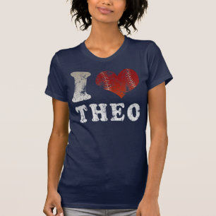 Ik hart honkbal Theo t shirt