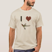 Ik hart Hummingvogels T-shirt (Voorkant)