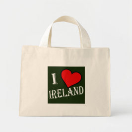 Ik hart Ierland bij ttcnt Mini Tote Bag
