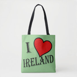 Ik hart Ierland bk stc t Tote Bag