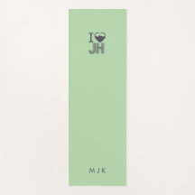 Ik Hart Jackson Hole Yoga Mat