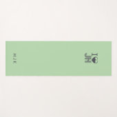 Ik Hart Jackson Hole Yoga Mat (Voorkant (horizontaal))