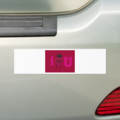 Ik Hart Je Nakupenda Sana Gelukkige Valentijnsdag Bumpersticker (Op auto)