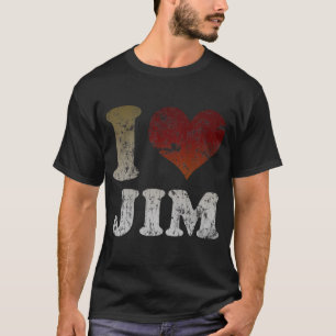 Ik hart Jim T-shirt