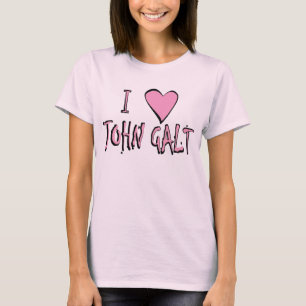 Ik hart John Galt T-shirt