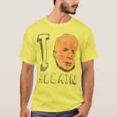 Ik hart John McCain T-Shirt (Voorkant)